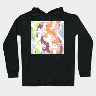 Crazy Boho Mushroom Pattern 2 Hoodie